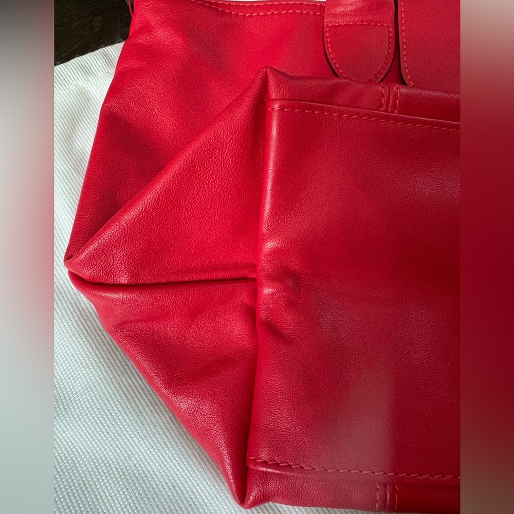 Longchamp Le Pliage Leather (made in France) -New & Authentic - Picture 5 of 13